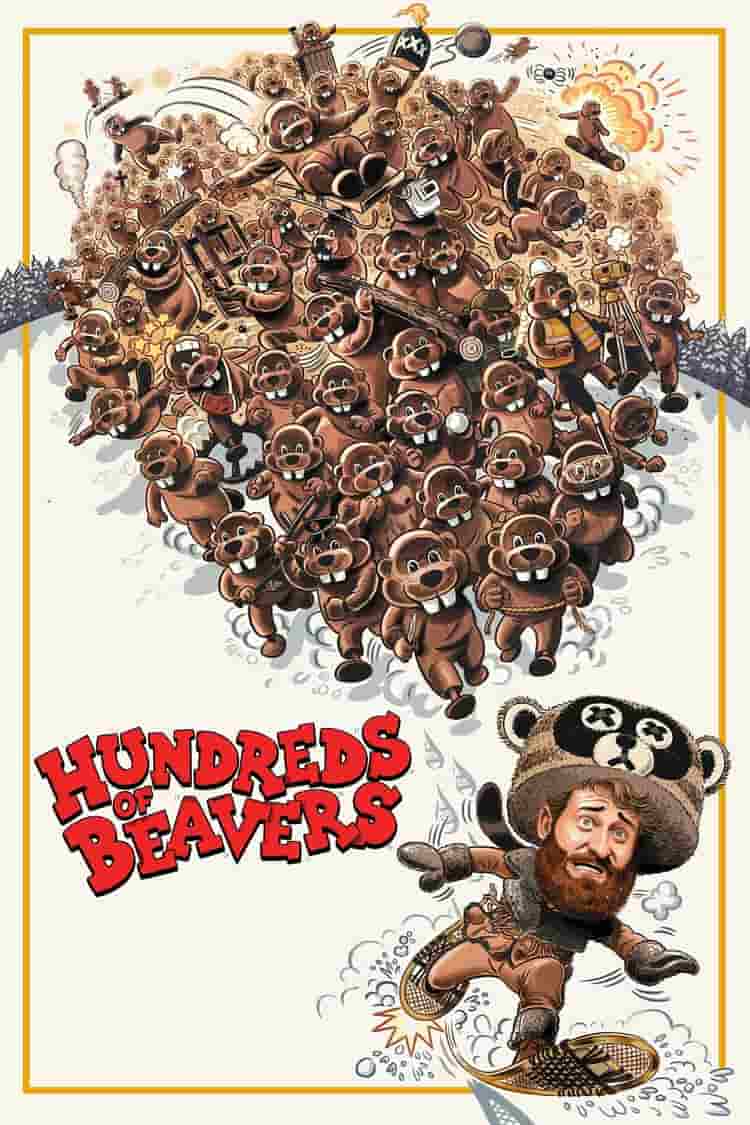 Poster for Hundreds of Beavers